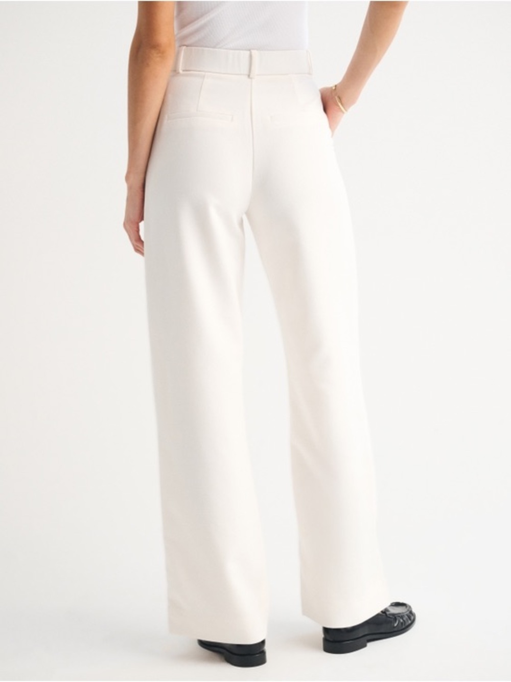 Abercrombie & Fitch Sloane Tailored Wide Leg Pant 25L - Picture 5 of 6